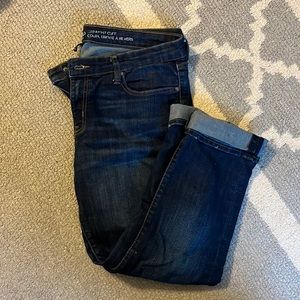 GAP straight cuffed jeans